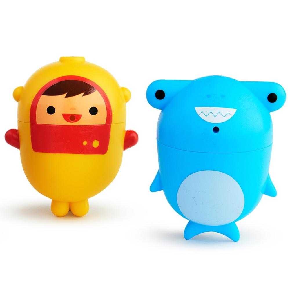 #ของเล่นในน้ำ Munckin : MNK11366 CleanSqueeze Bath Squirts - 2pk