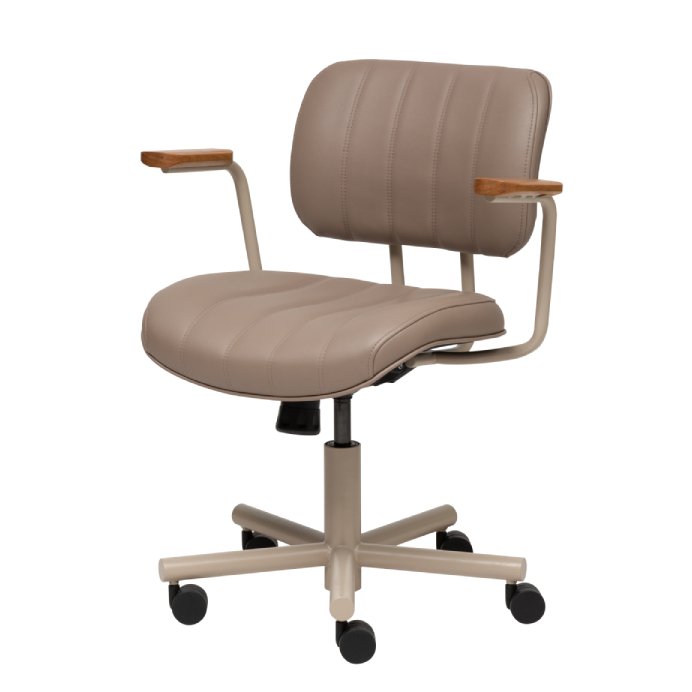 Modernform เก้าอี้ทำงาน รุ่น FIAZ ระบบโยกเอนแบบซิงค์โครไนซ์ ปรับล็อคเอนพนักพิงได้ หุ้มด้วยหนังเทียม