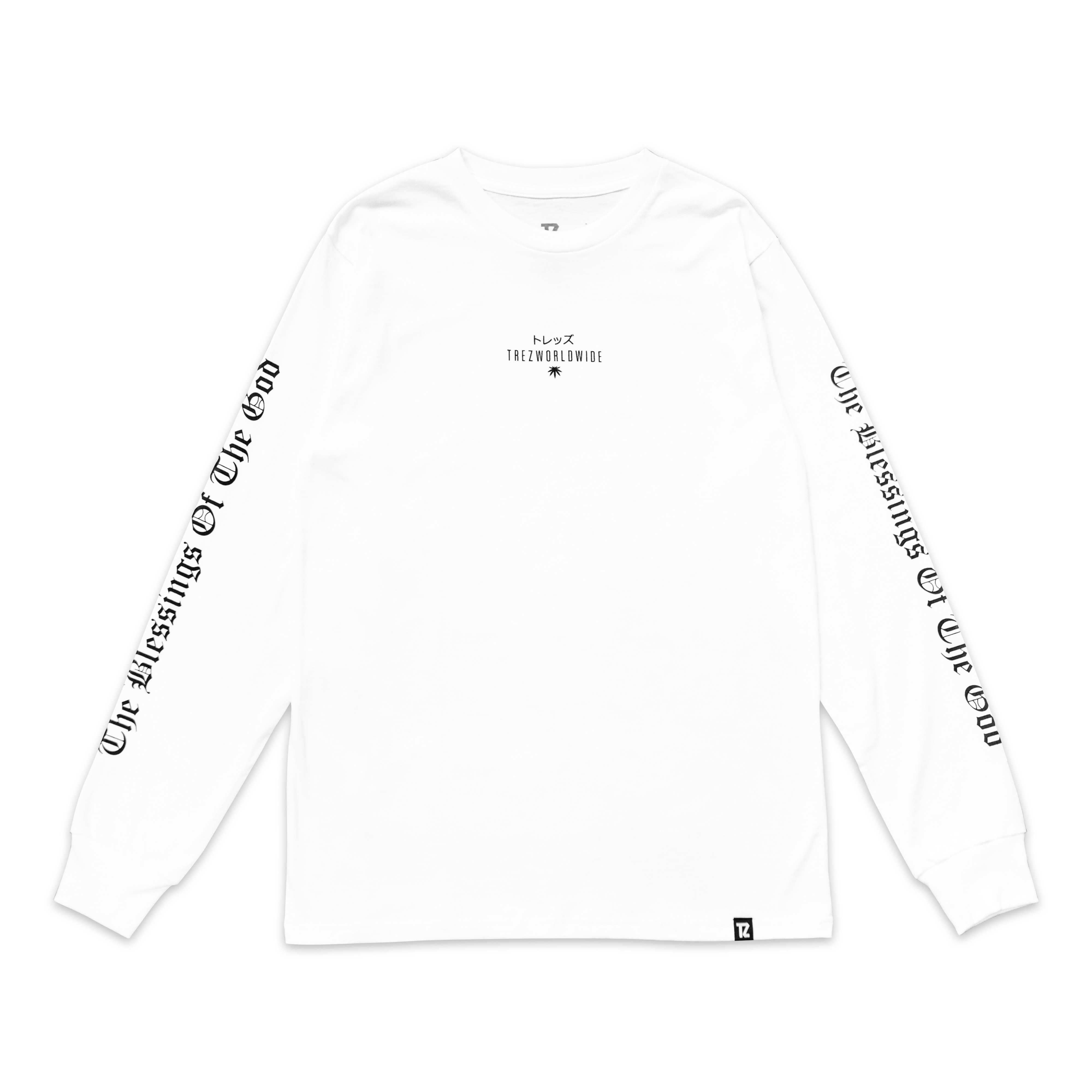 GOD IS DOPE LS TEE - WHITE