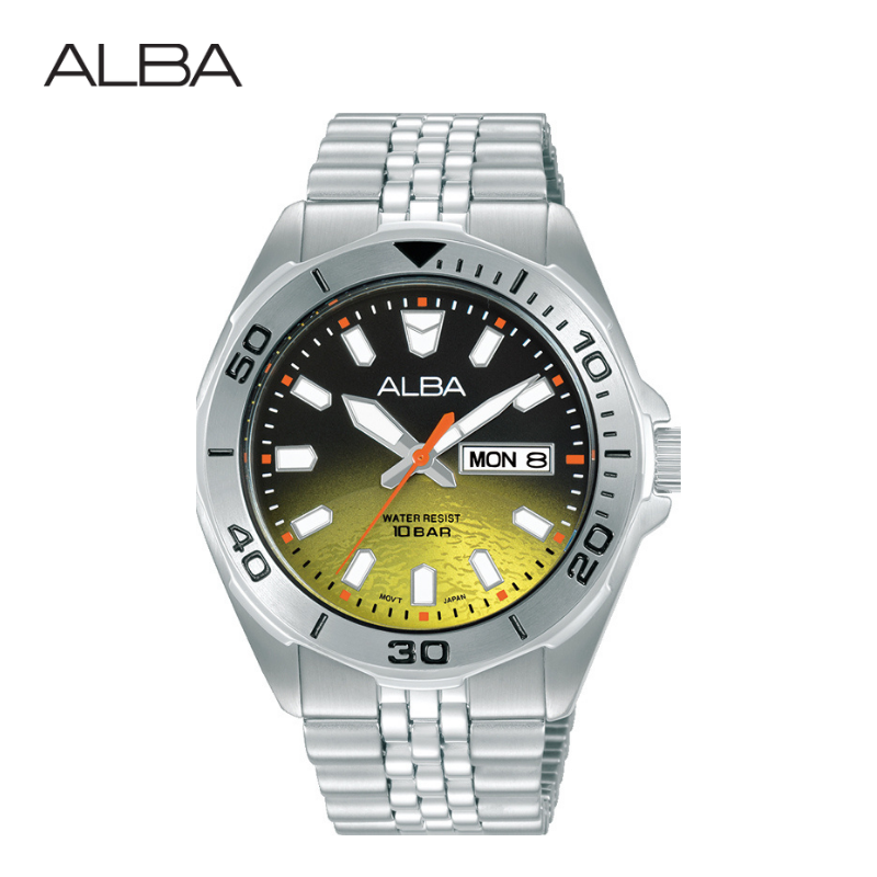 ALBA นาฬิกาข้อมือ Sportive Quartz รุ่น AV3583X ขนาด 42 mm.
