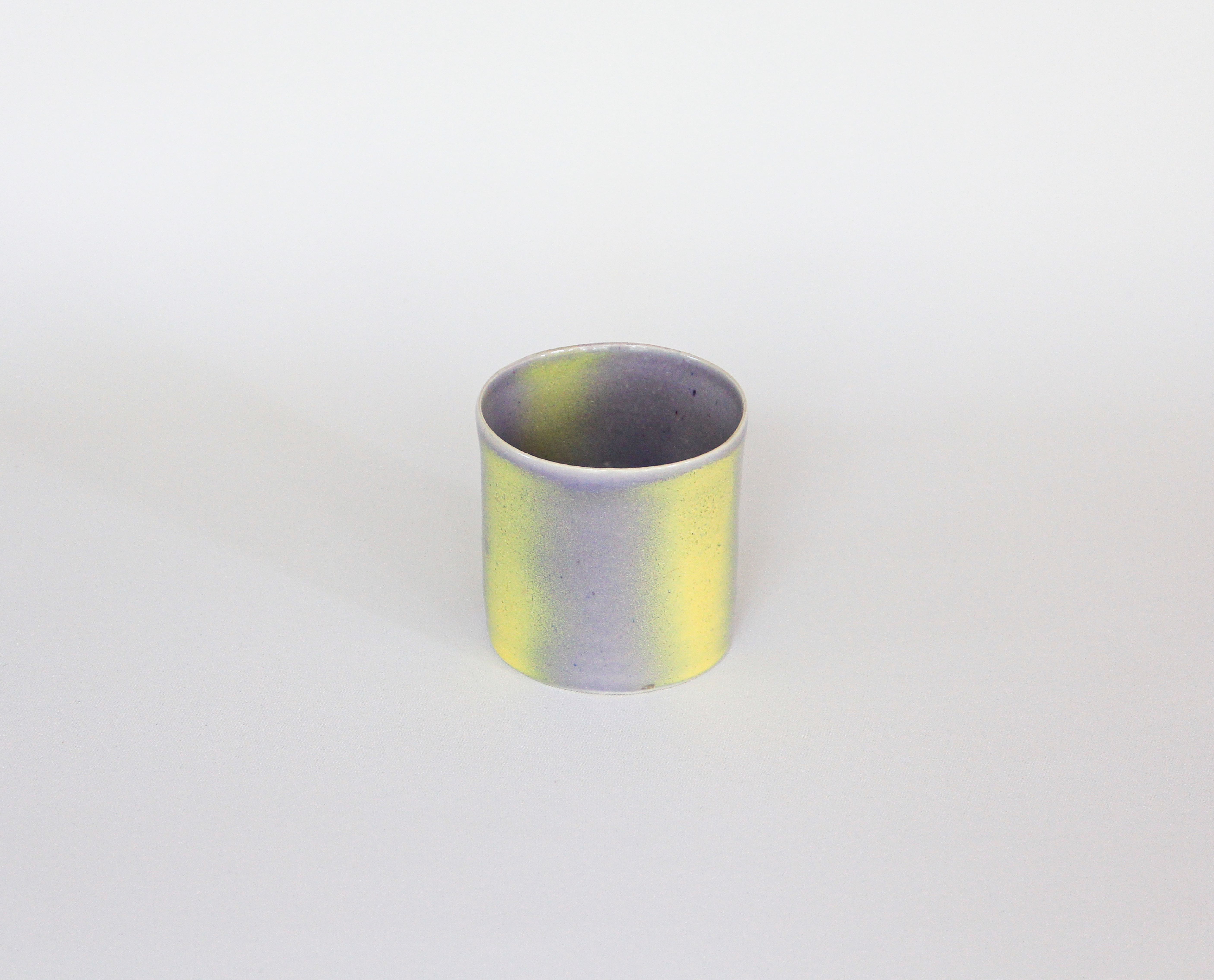Jacaranda Lemon Stripe Cup