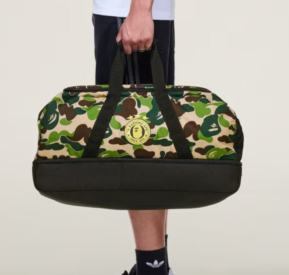 Bape x Adidas Duffle Bag