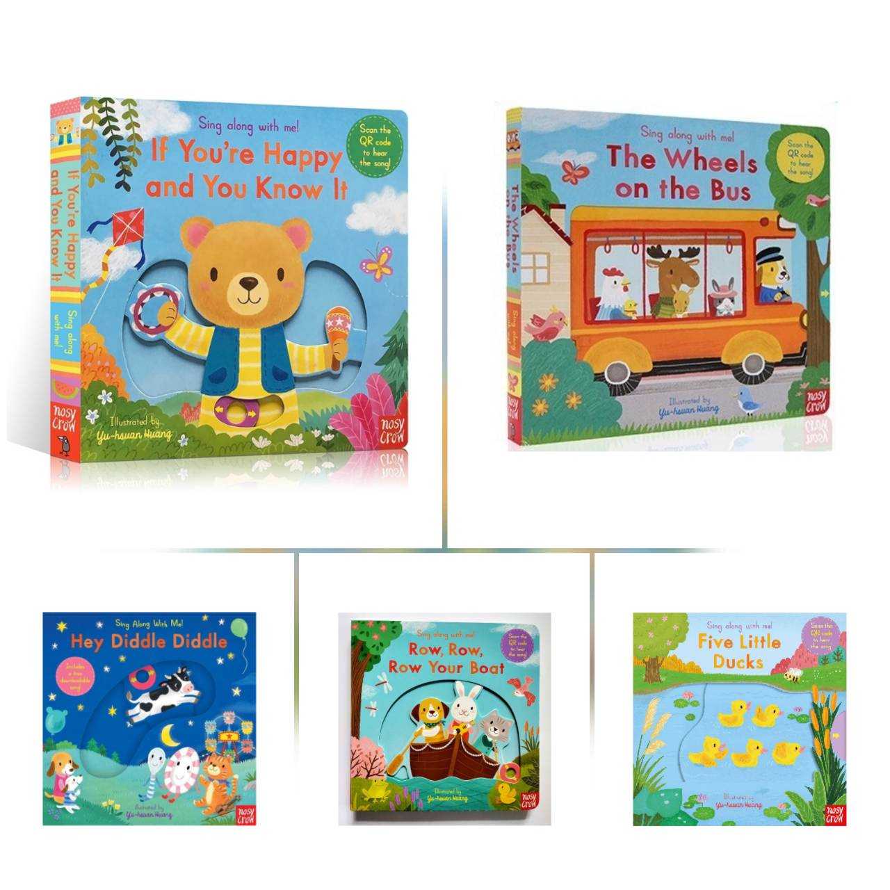 Set C หนังสือนิทาน Sing Along With Me! (5เล่ม) หนังสือนิทานเด็กภาษาอังกฤษ