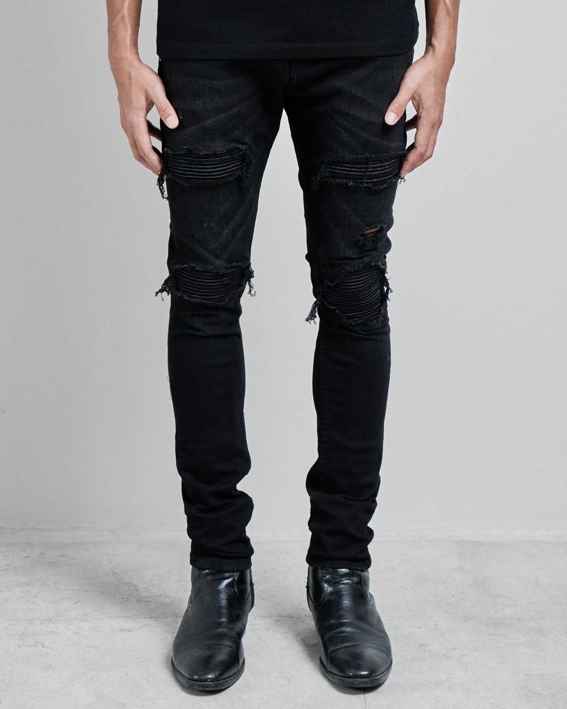 Black Track Skinny 5แผล