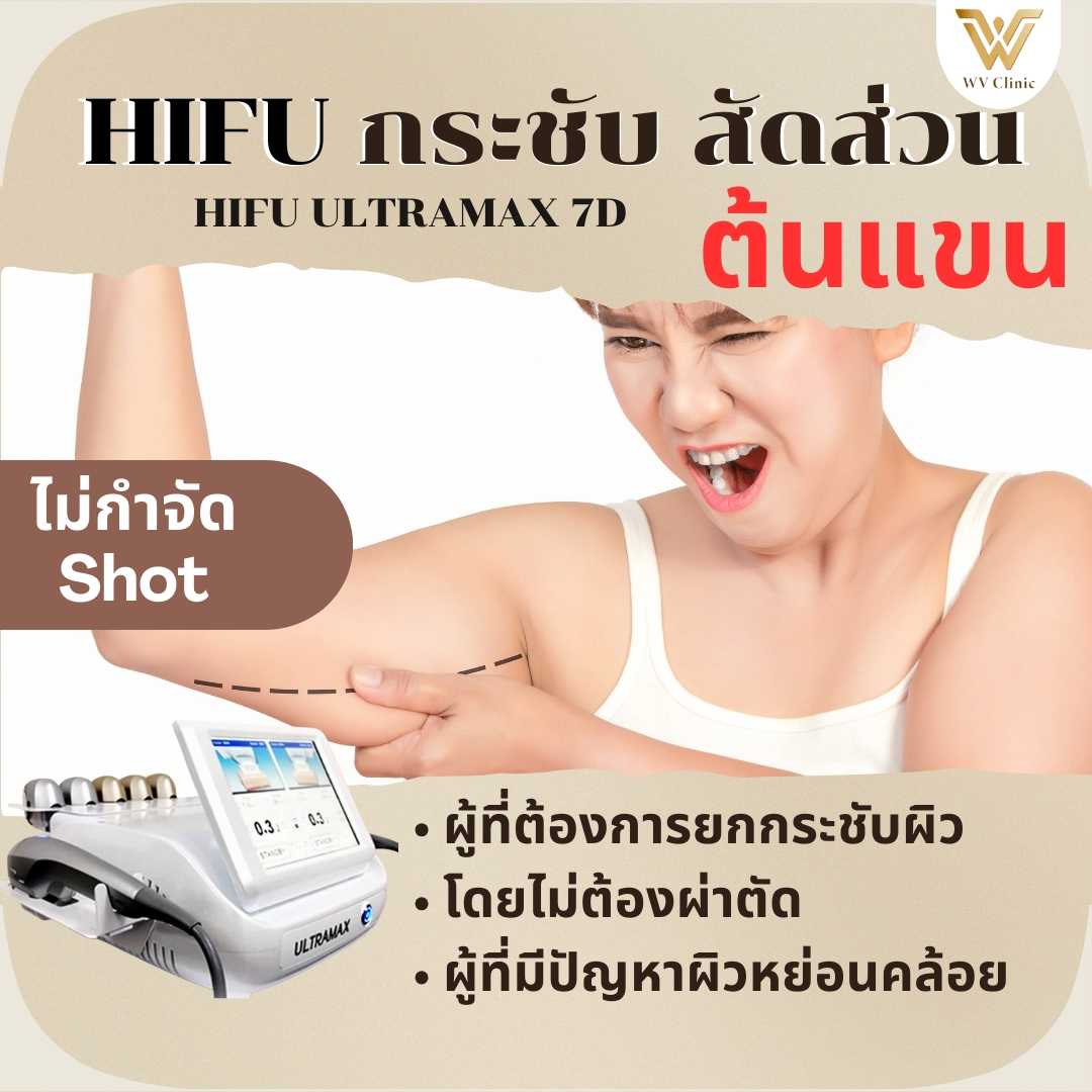 HIFU แขน (ไม่จำกัด SHOT)