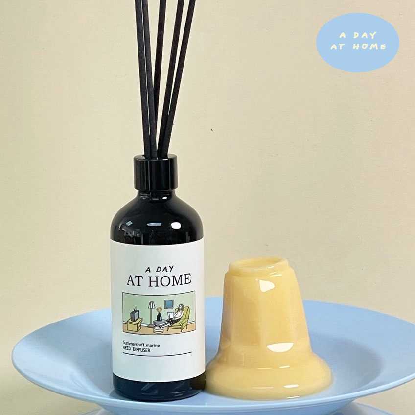 Summerstuff.marine - REED DIFFUSER กลิ่น A DAY AT HOME (100 ml) - ก้านไม้หอมปรับอากาศ