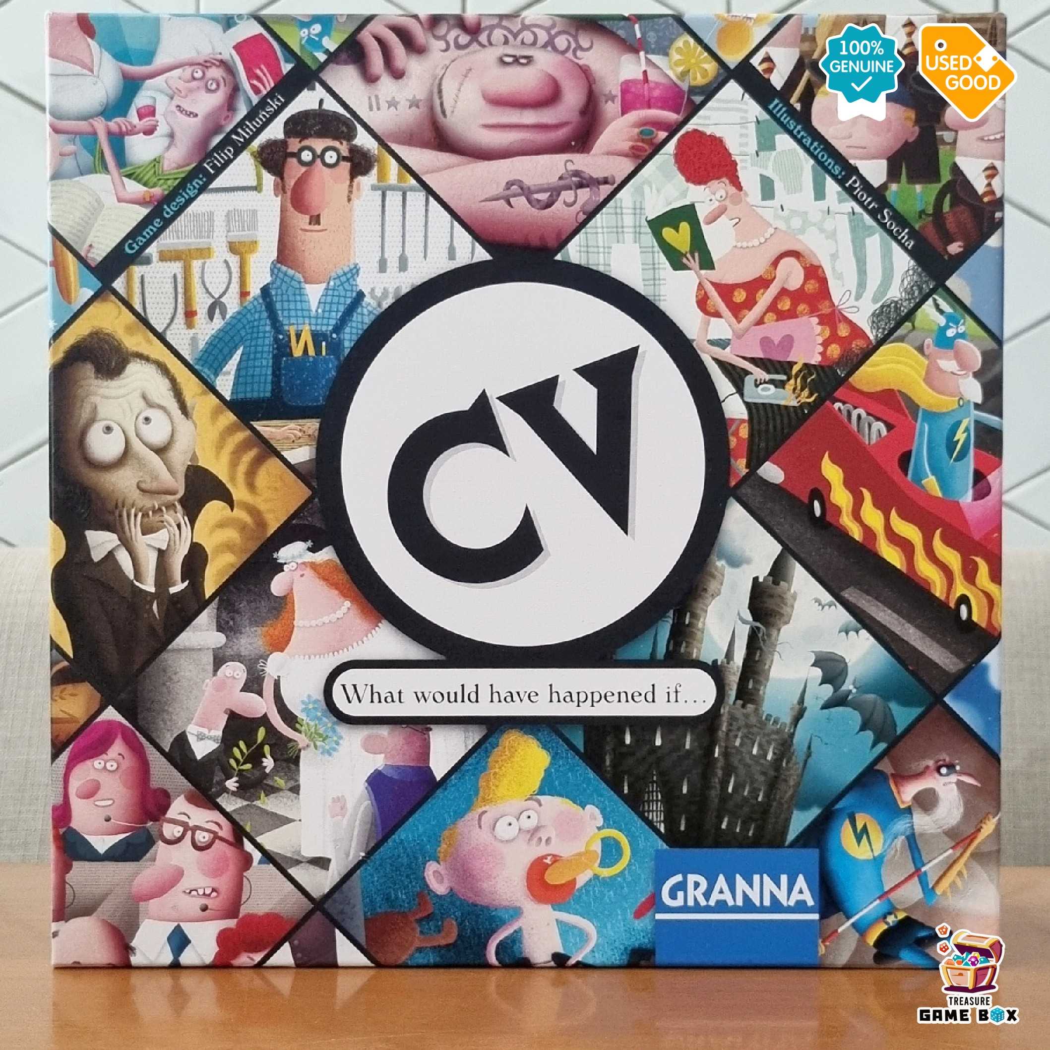 CV (ENG) [Board Game แท้]