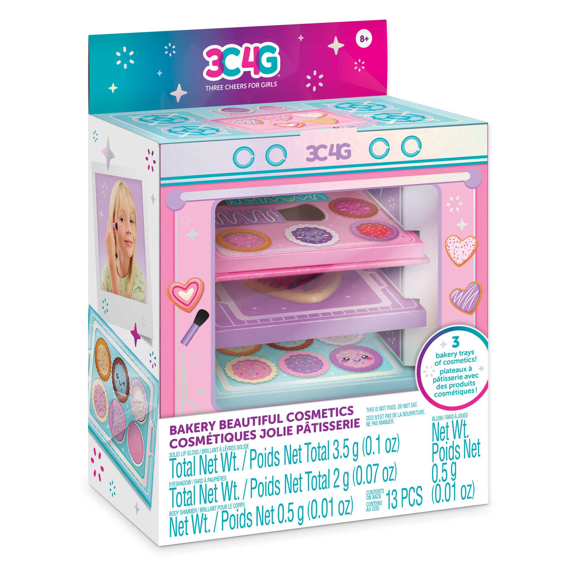 3C4G Bakery Beautiful Cosmetics เซ็ตเครื่องสำอาง รุ่นเบเกอรี่ บิวตี้ฟูล