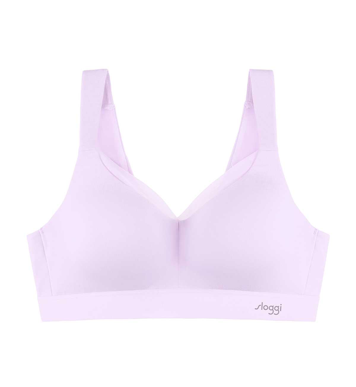 NEW sloggi 10223245 sloggi Basic Sporty Cool HP2 00UL สปอร์ทบราคัพทรงเต็ม ไม่มีโครง ม่วงอ่อน