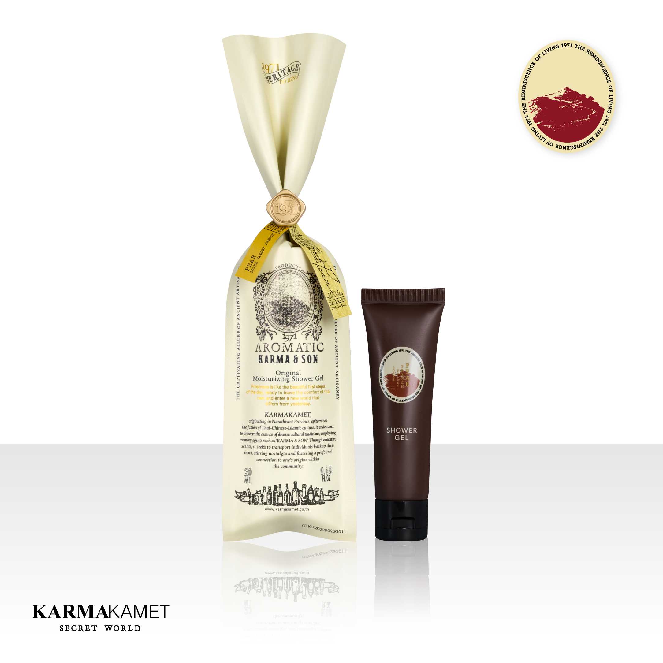 Original Moisturizing Shower Gel 20 ml / 1971 To Deng Karma & Son