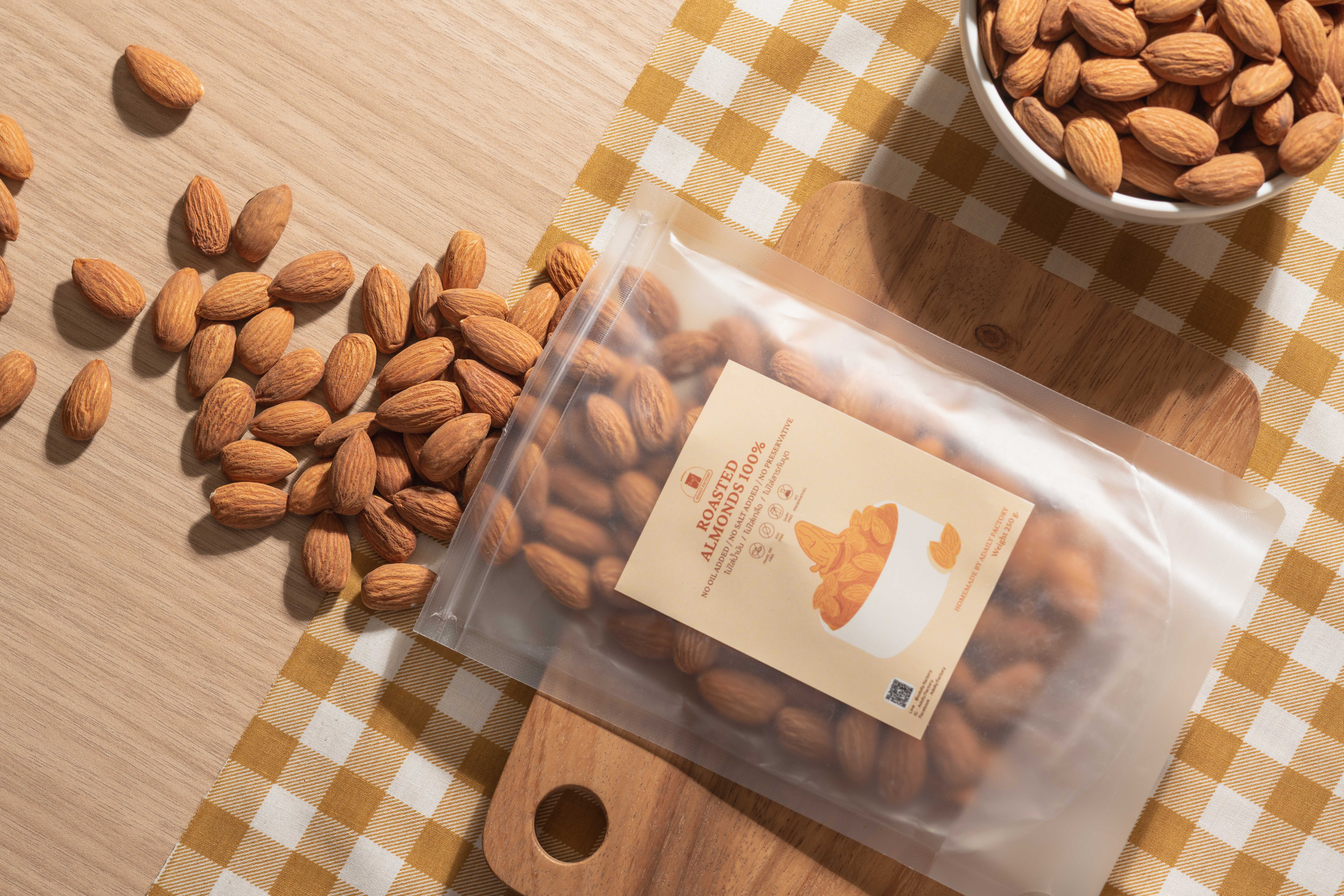 อัลมอนด์อบกรอบ Roasted Almond