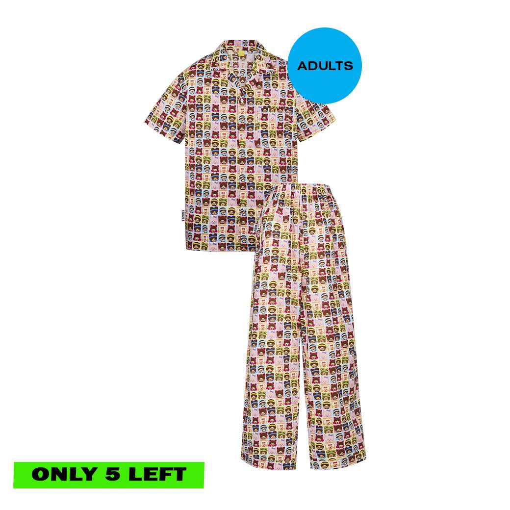 (DROP 5) DOZY CHHICHI GANG PAJAMAS (ADULTS)