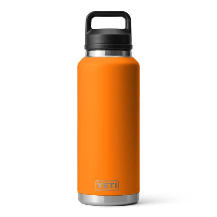 YETI กระบอกน้ำเยติ เก็บความเย็น รุ่น RAMBLER 46 OZ BOTTLE CHUG KING CRAB ORANGE