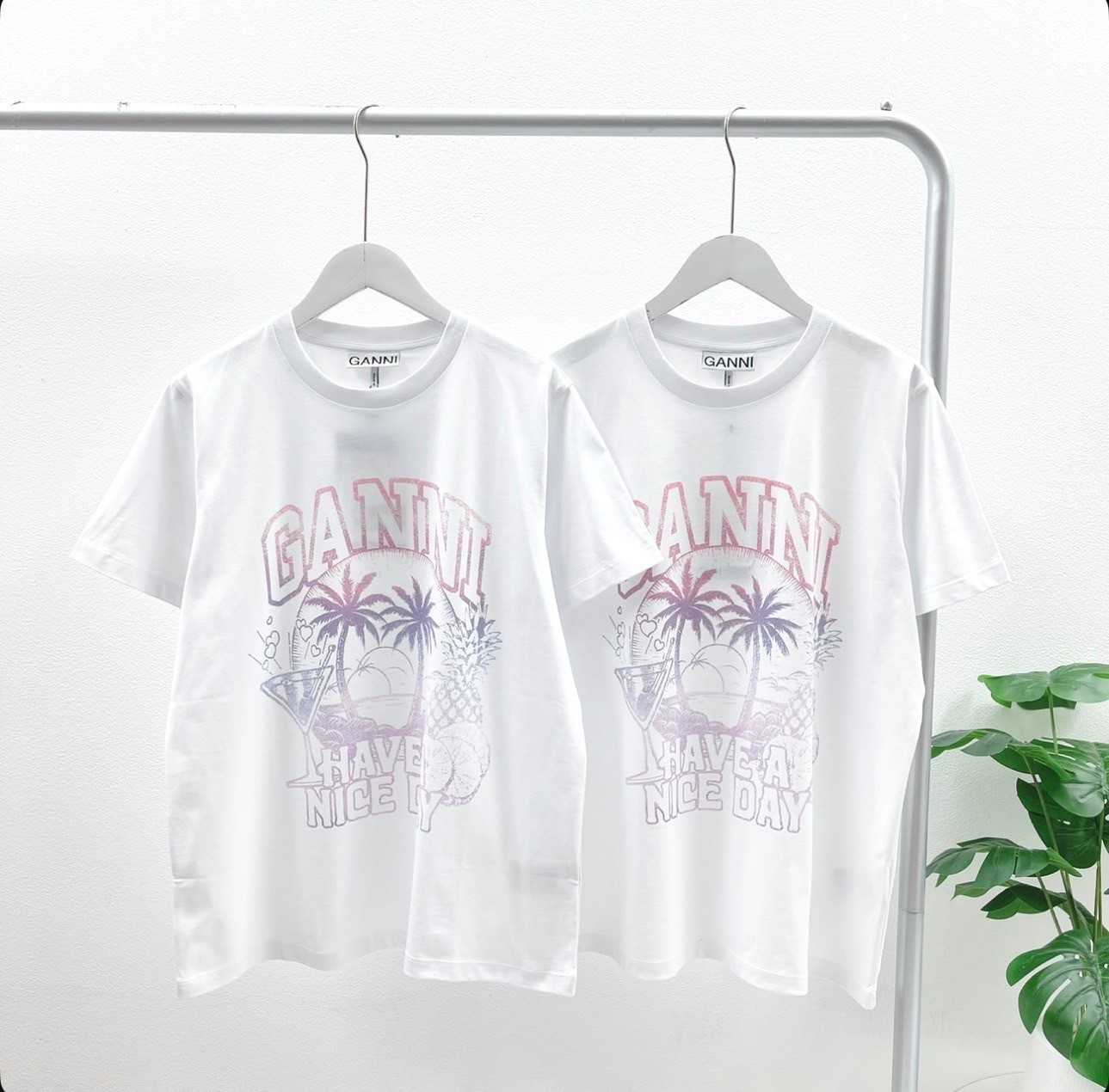 Ganni Graphic T-Shirt