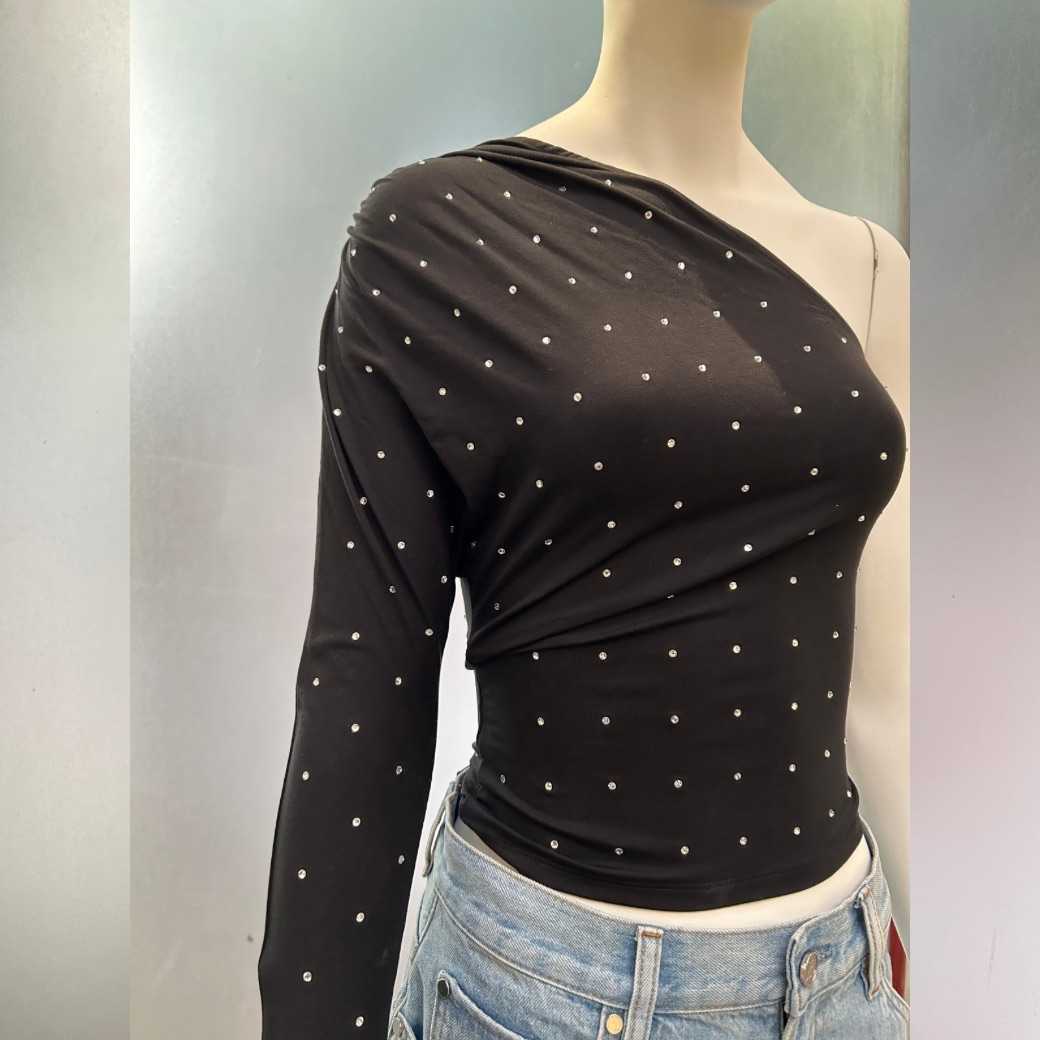 MIAOU KATIA TOP - BLACK