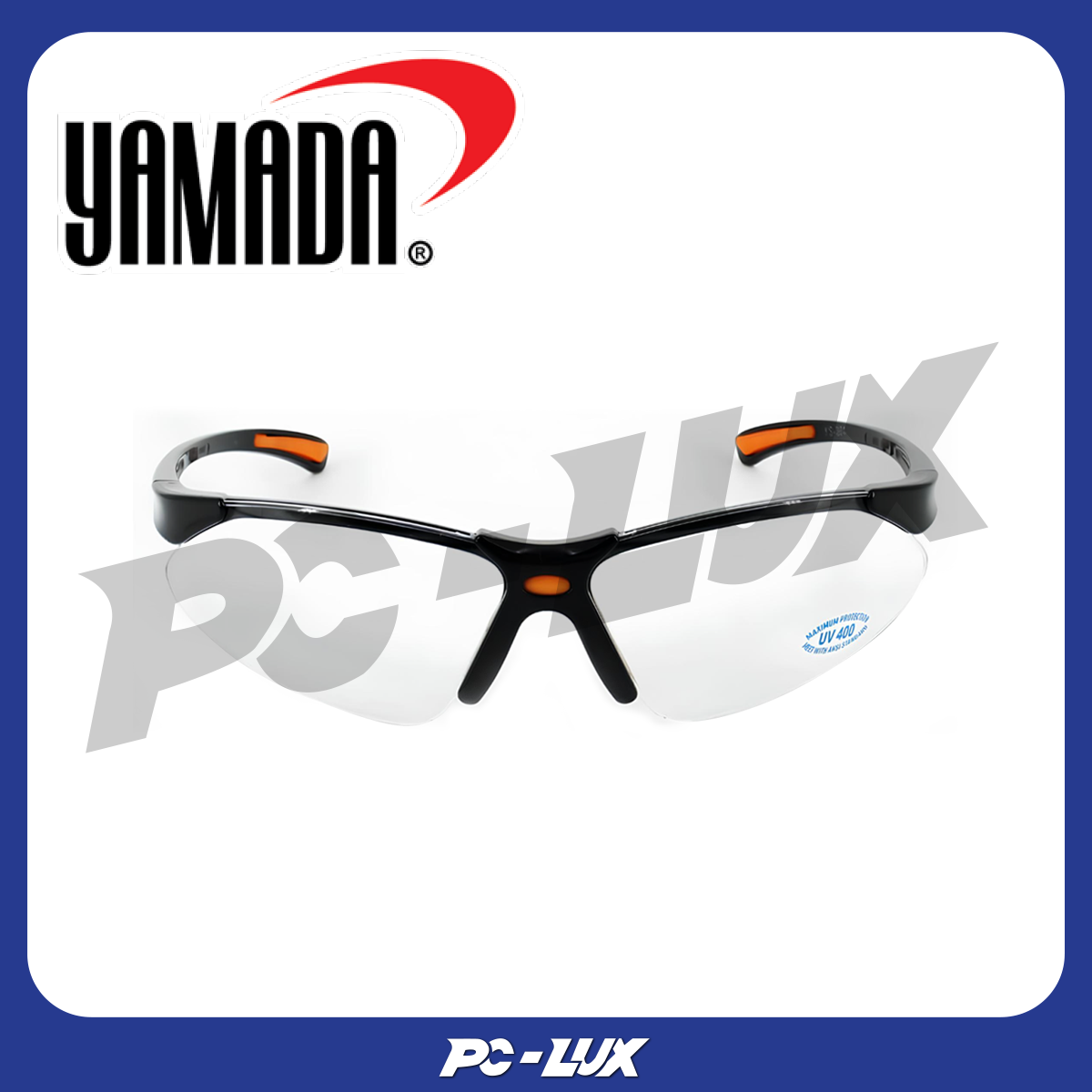 YAMADA แว่นตานิรภัย สีใส รุ่น YS-301