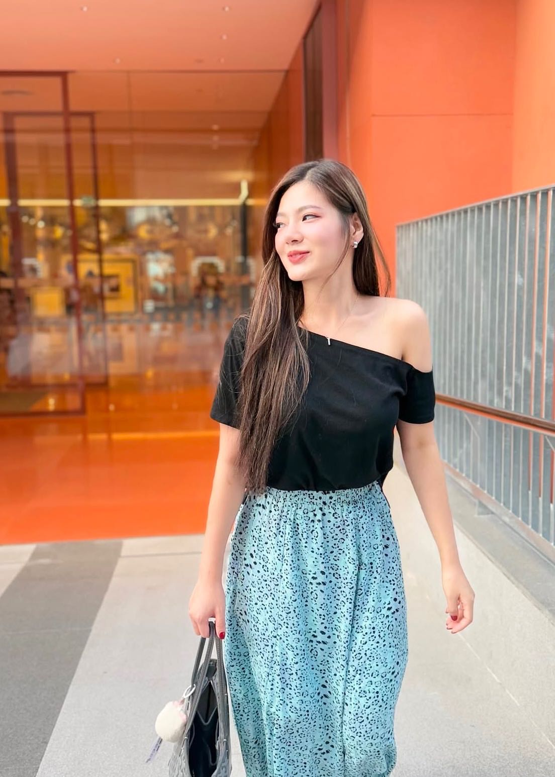 #BJleoskirt230838 (590THB) —blue/lemon—