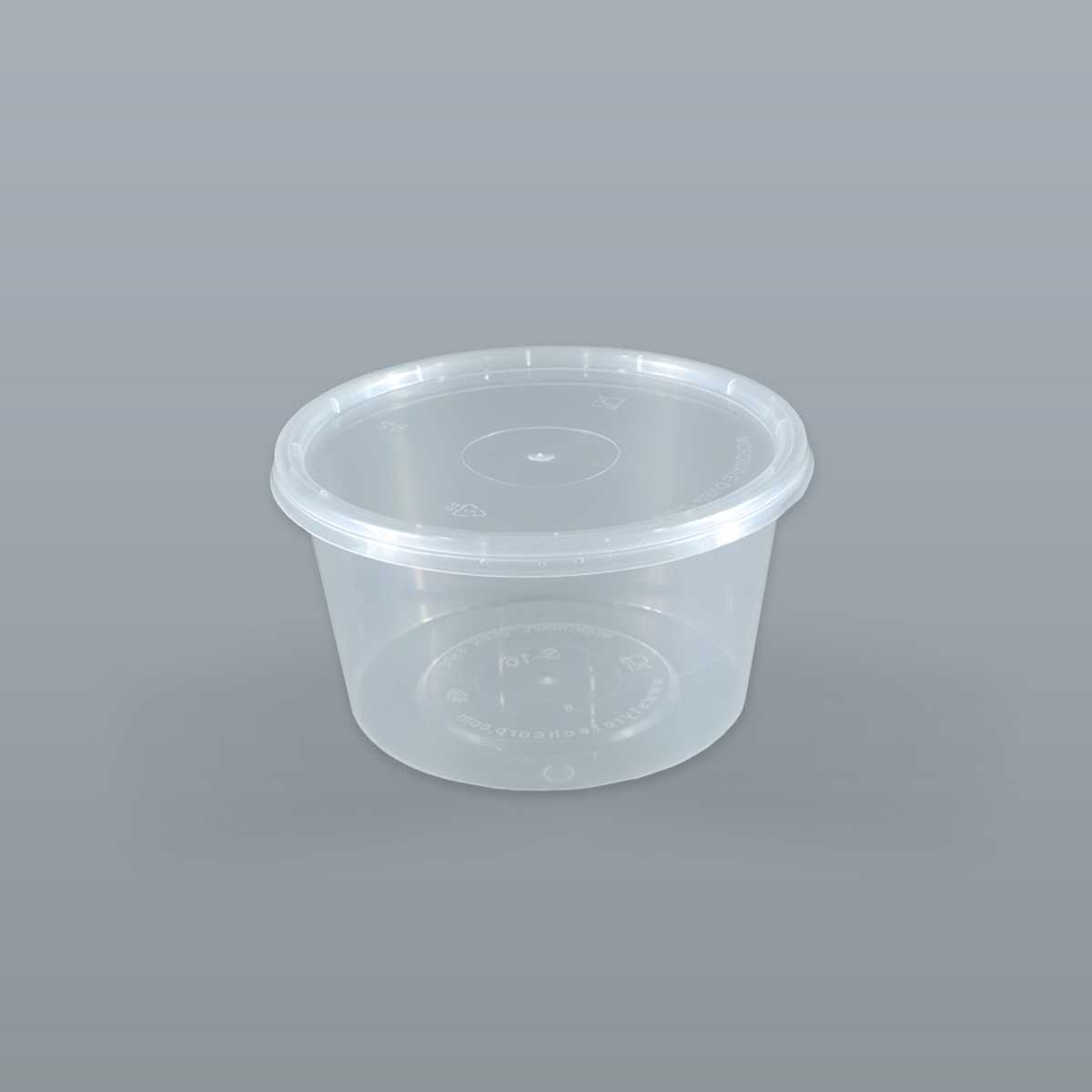 กล่องอาหารเดลิเวอรี่ 16 oz (ทรงกลม) บรรจุ 25 ชุด/แพ็ค