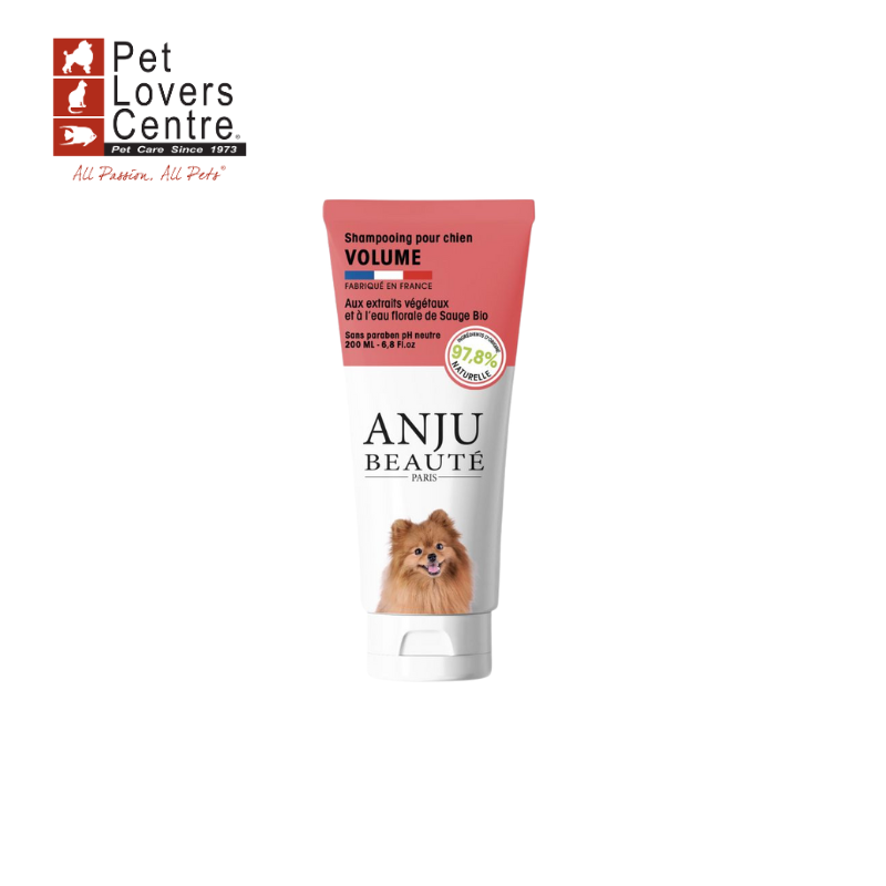 แชมพูสุนัข นำเข้าจากฝรั่งเศส ANJU BEAUTE VOLUME 200 ML