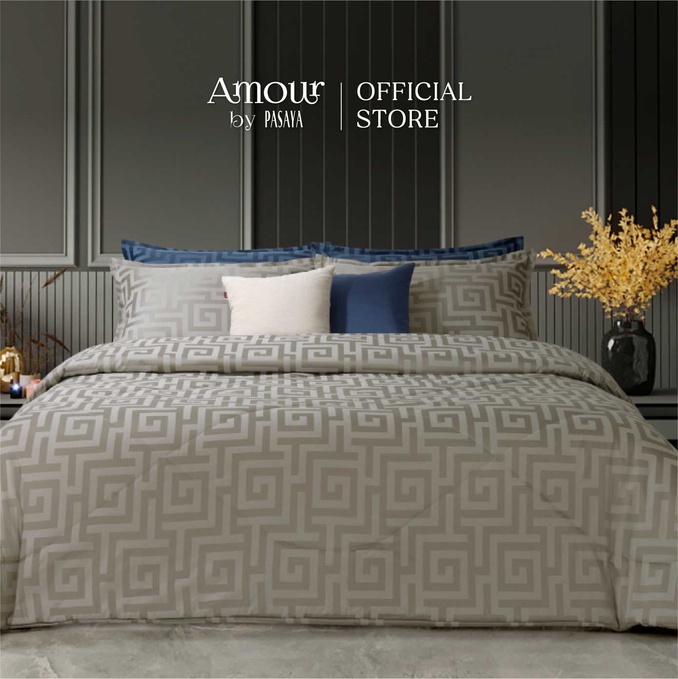 ชุดผ้าปูที่นอนรัดมุม ขนาด 5 ฟุต EL DORADO COLLECTION 460 Series