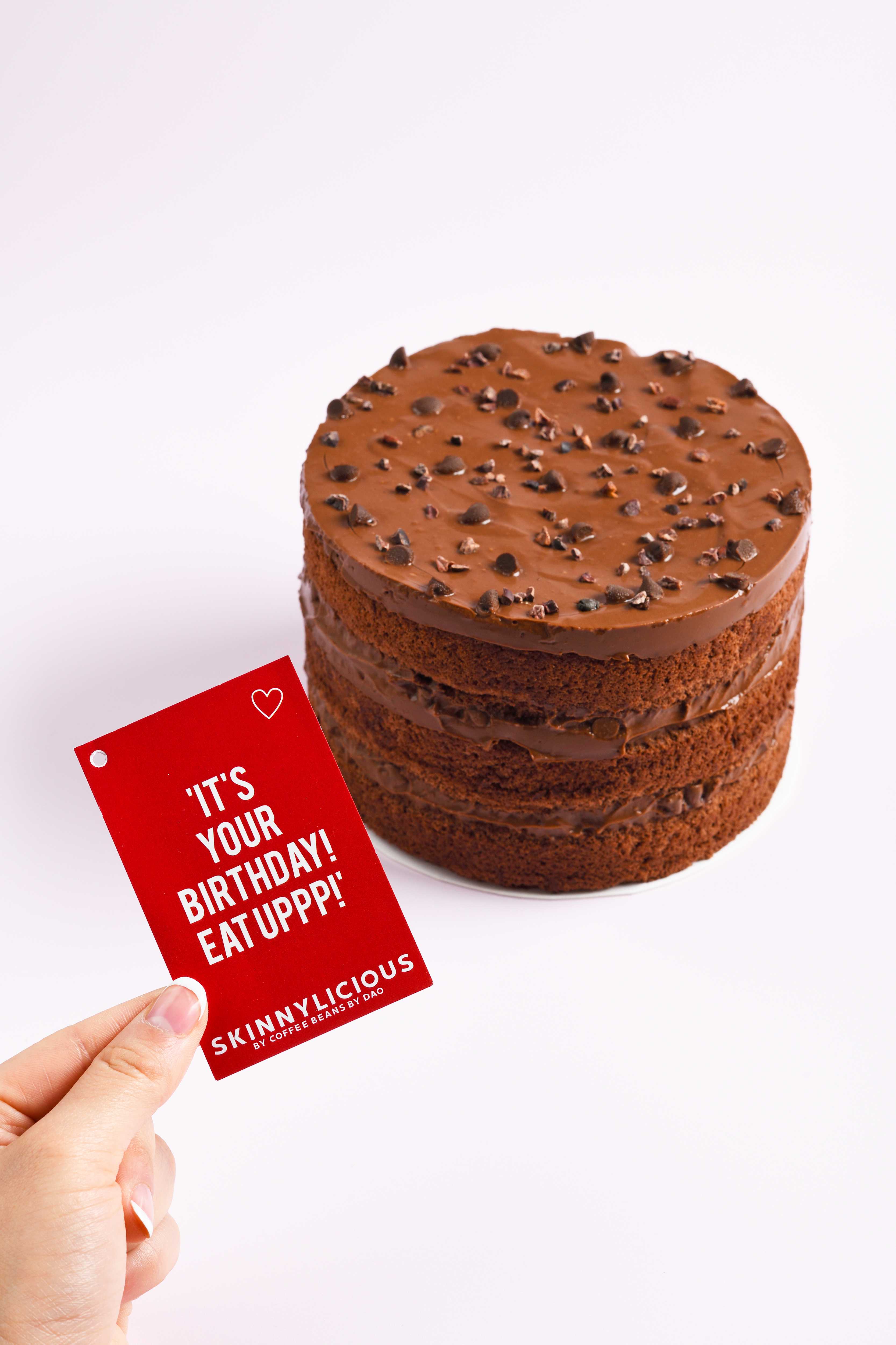 SUGAR-FREE BIRTHDAY CAKE (Pre-order 2 days) เค้กไร้น้ำตาล