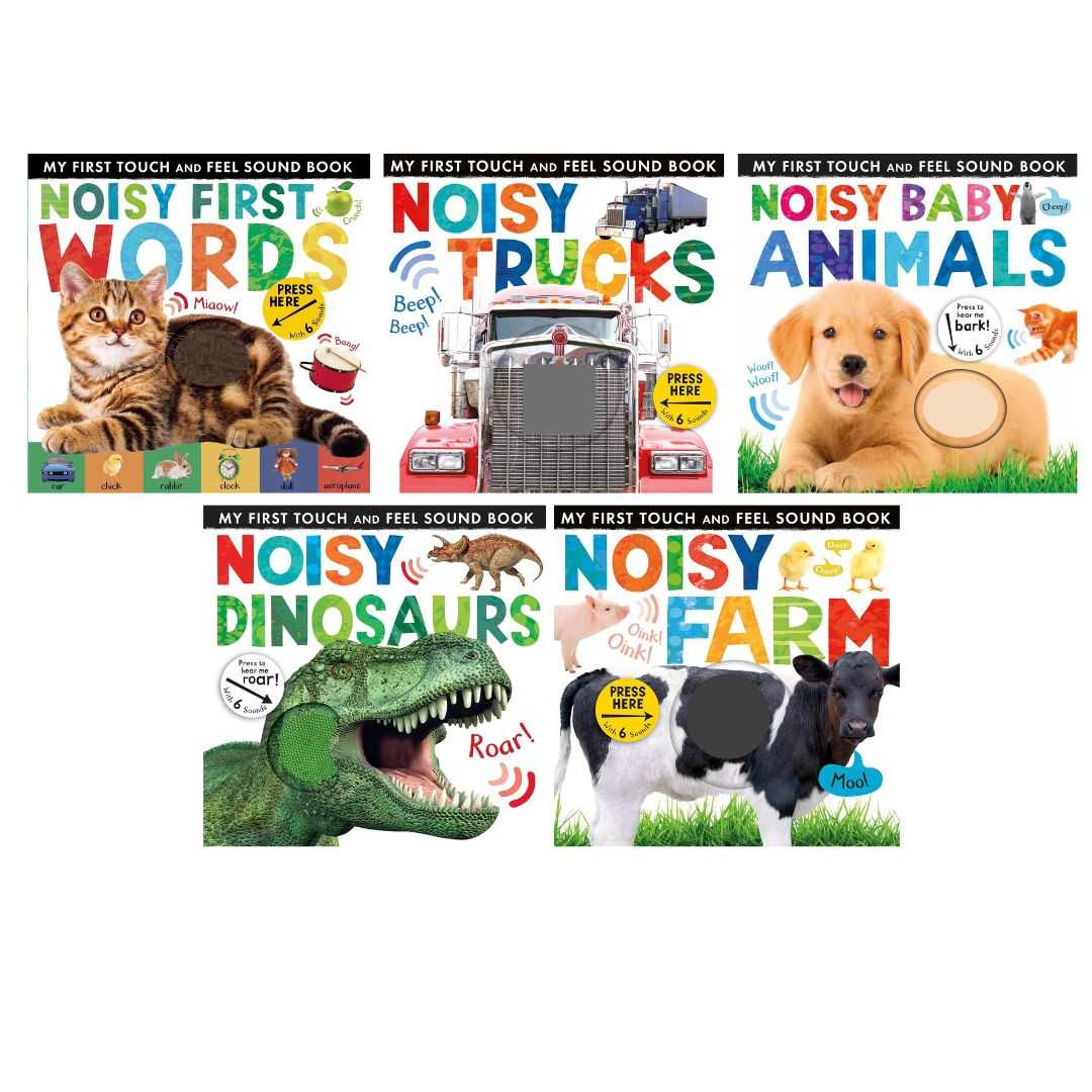 หนังสือมีเสียง+ ผิวสัมผัส Little Tiger - My First Touch & Feel Sound Book Series