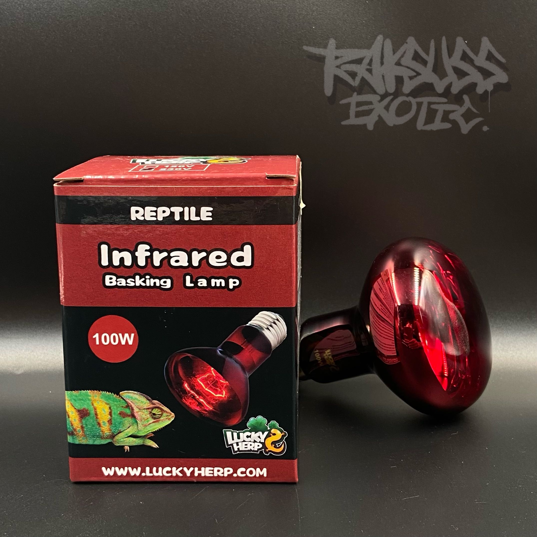 Lucky Herp Infrared Basking Lamp(100w)