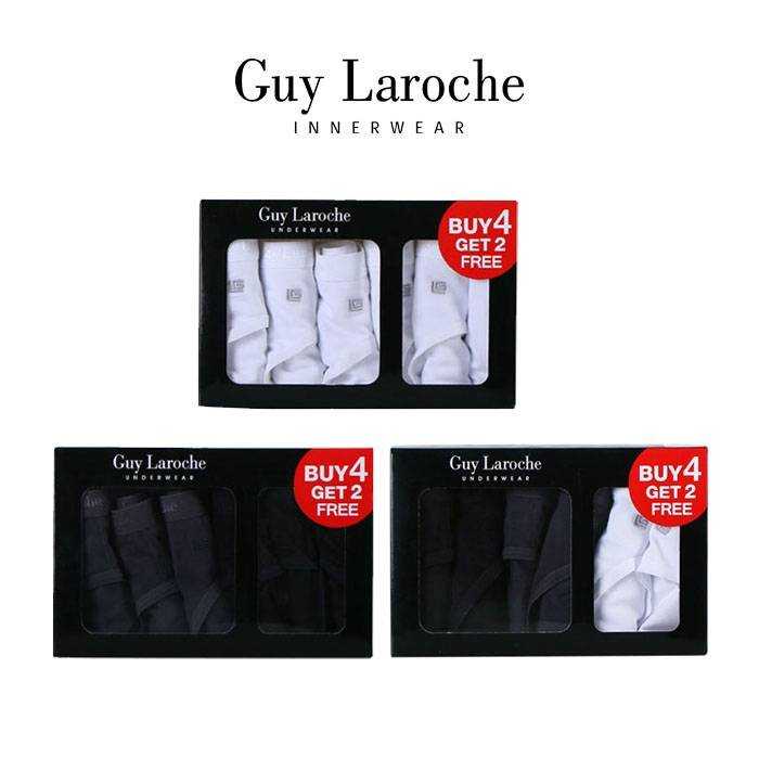 Guy  Laroche  กางเกงในชาย ทรง Slim แพ็ค 6 ตัว ( JUS4905R5 )