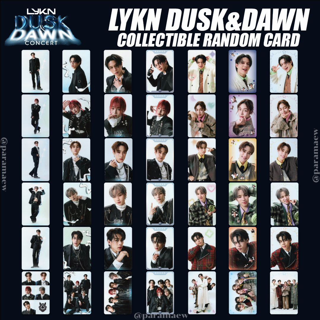 LYKN Collectible Random Card Set