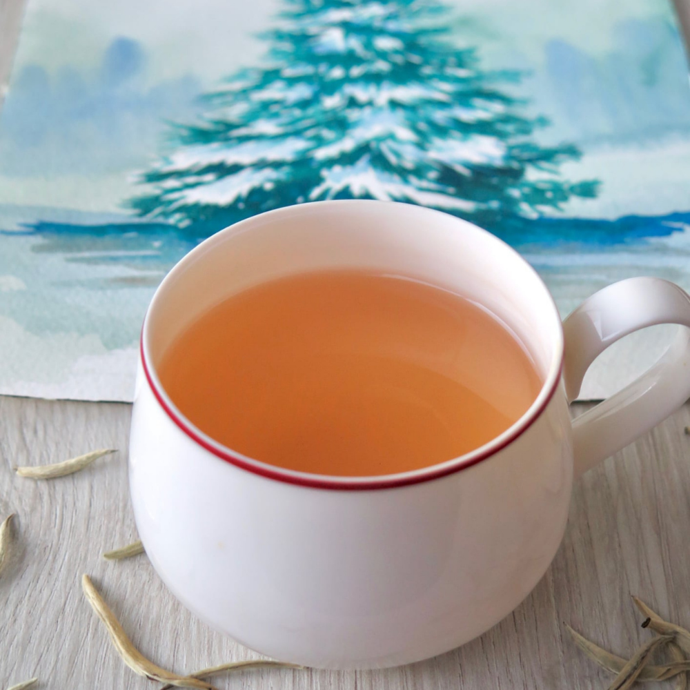 White Christmas Tea ชาขาว ไวท์คริสต์มาส