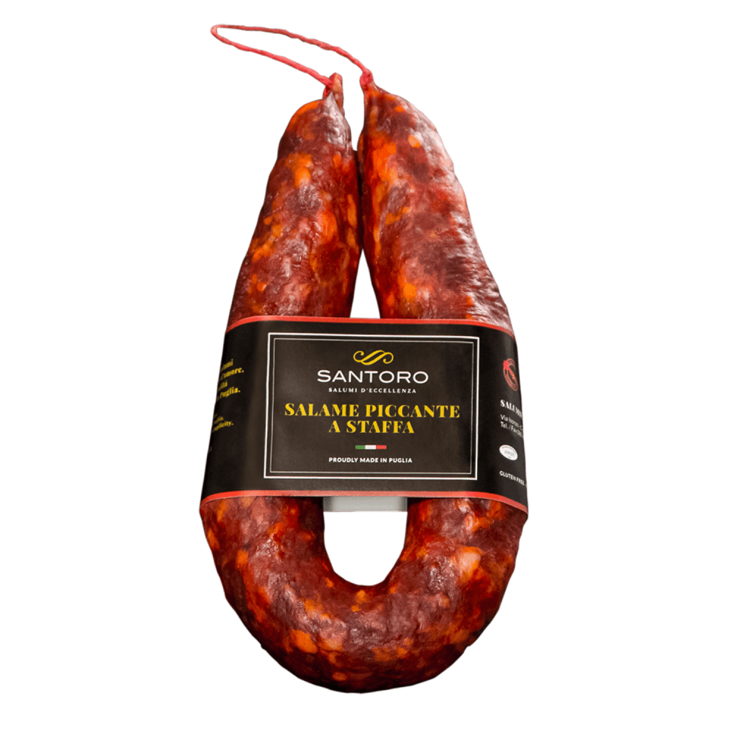 Spicy Stirrup Salami Santoro - 400gr +/-
