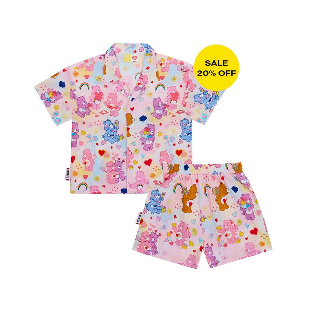 (DROP 2) MILKY BEAR PLANET SHIRT SET (KIDS)