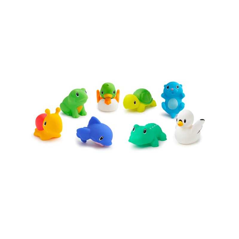 #ของเล่นในน้ำ Munchkin : MNK14804 Lake 8pk Bath