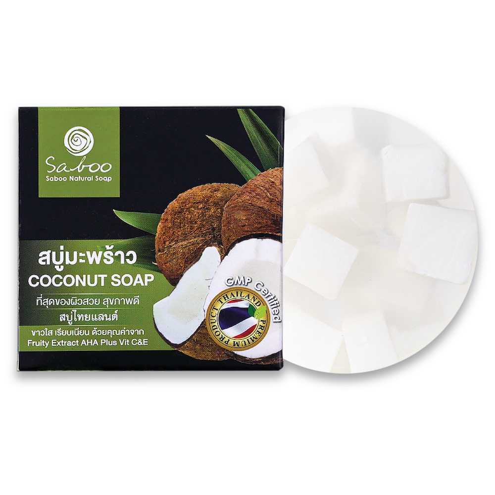 SABOO NATURAL SOAP - COCONUT 100g