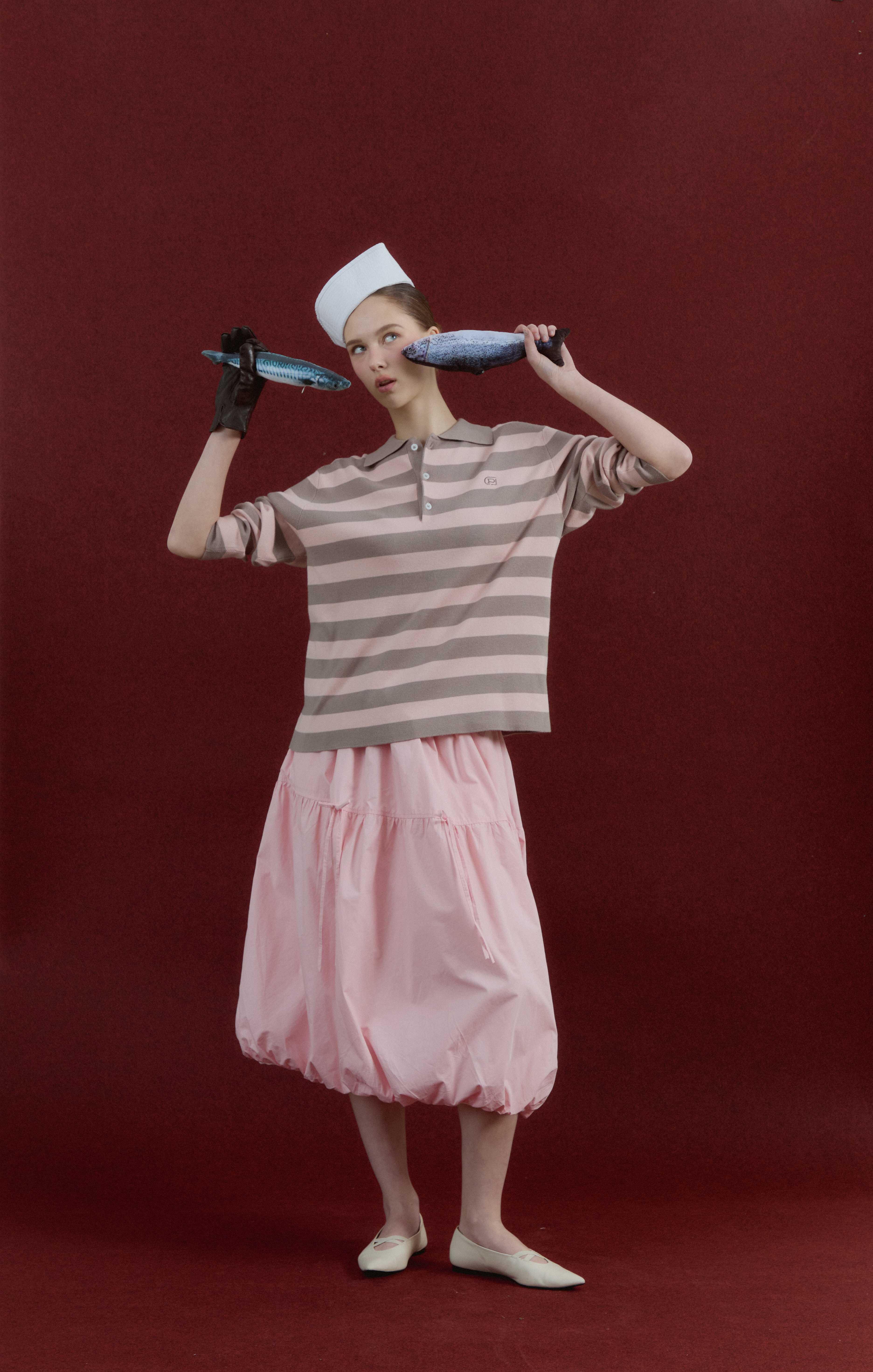 [พร้อมส่ง] Pong Pong Maxi Skirt