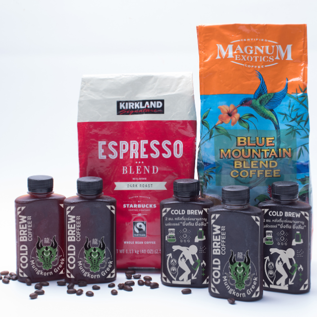 โปร !!! 4 ขวด 100 อเมริกาโน่ (Cold Brew) ขนาด 200ml 4 ขวด