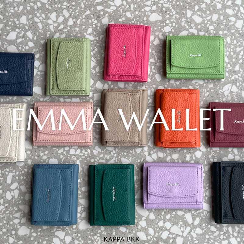 KAPPABKK Emma Wallet กระเป๋าสตางค์ใบเล็ก ฟังก์ชันแน่น