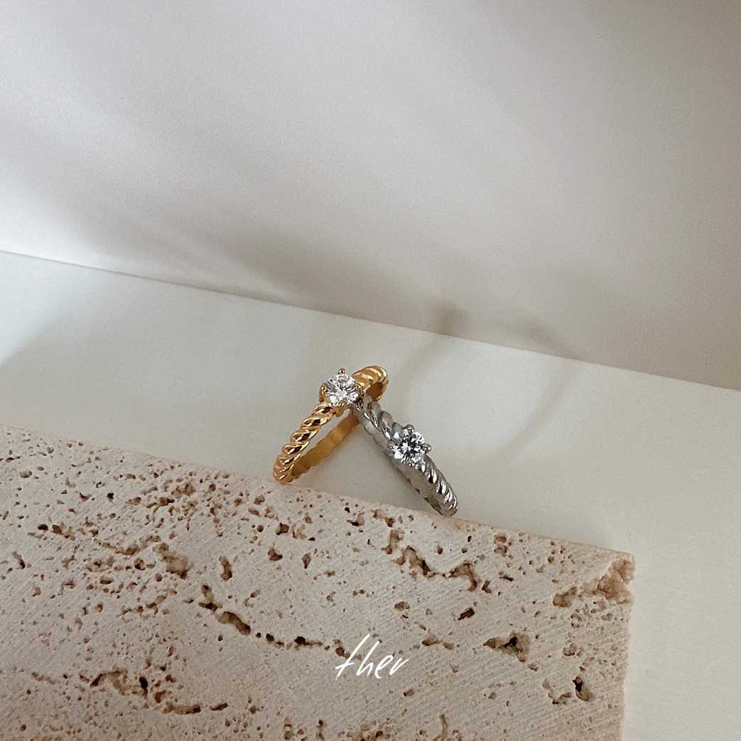 แหวน SR-84 'Cara ring'🌈 (size 5-6-7-8-9-10) 🌈HAPPY PAYDAY
