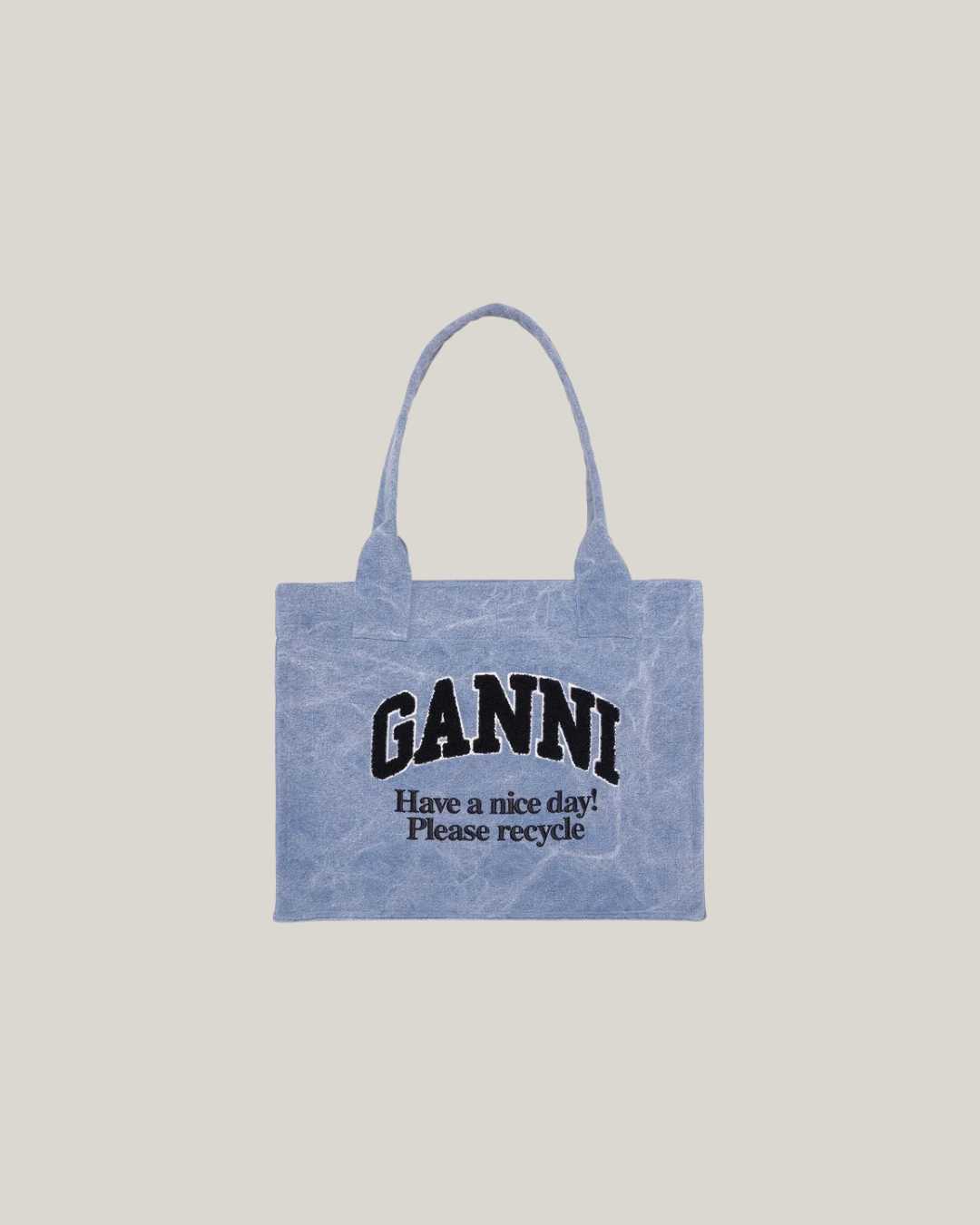 GANNI | Canvas Logo Tote