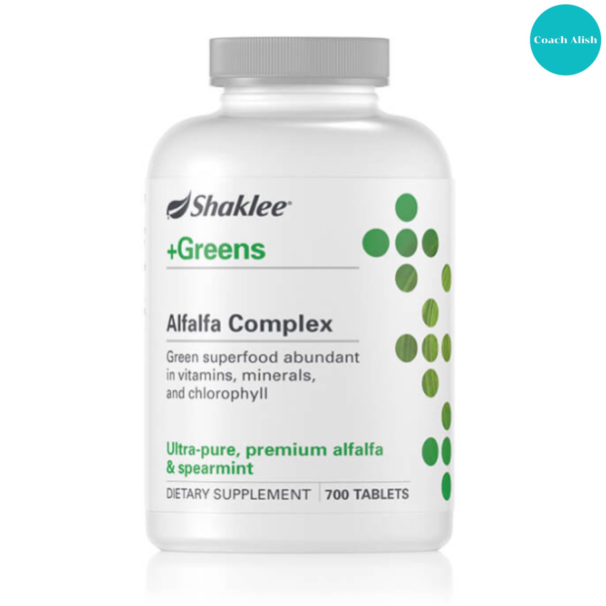 (พร้อมส่งในไทย) อัลฟัลฟ่า แชคลีย์ 700 เม็ด (Shaklee Alfalfa Complex)