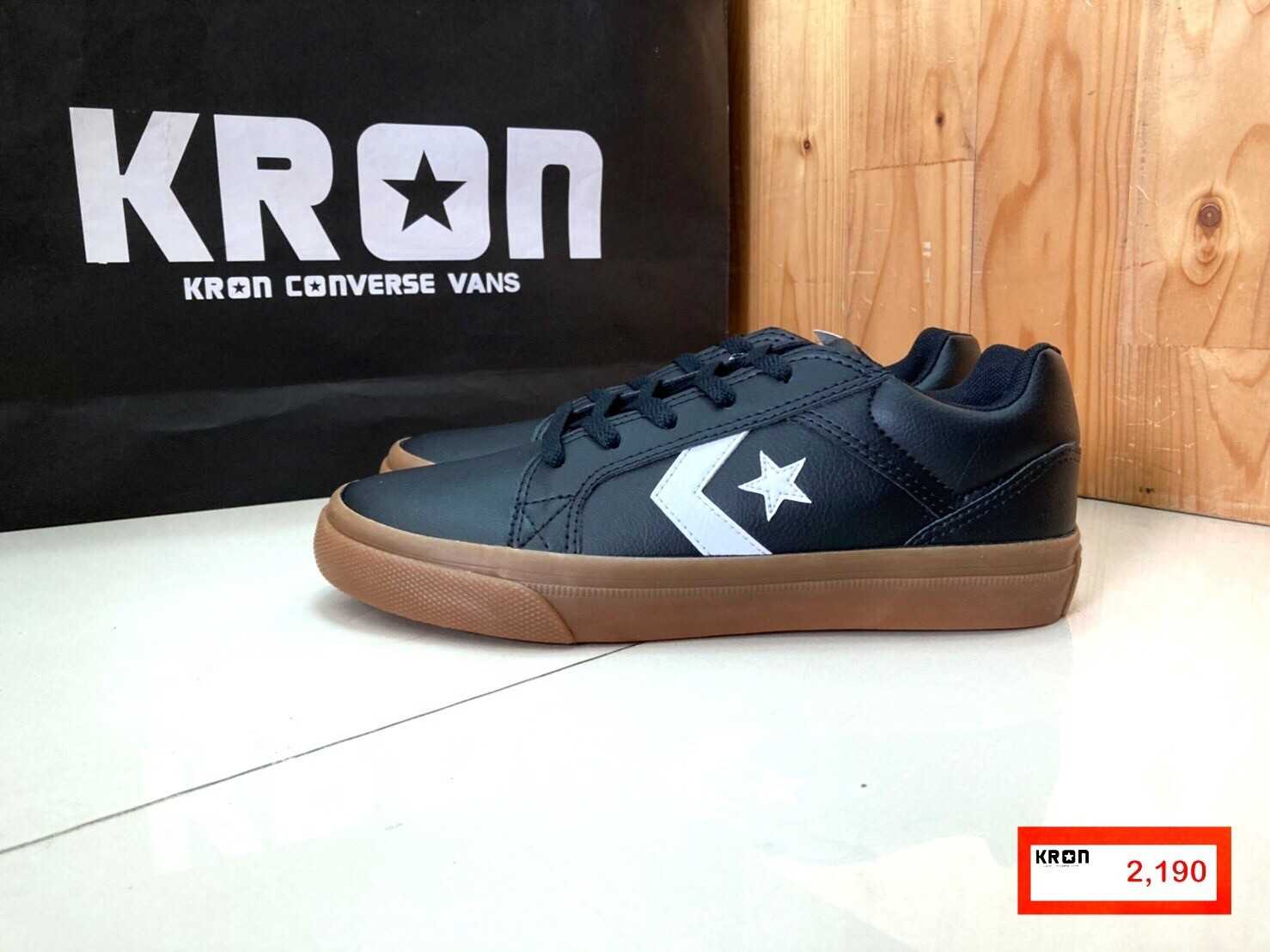 CONVERSE EL DISTRITO 2.0 FAUX LEATHER OX BLACK