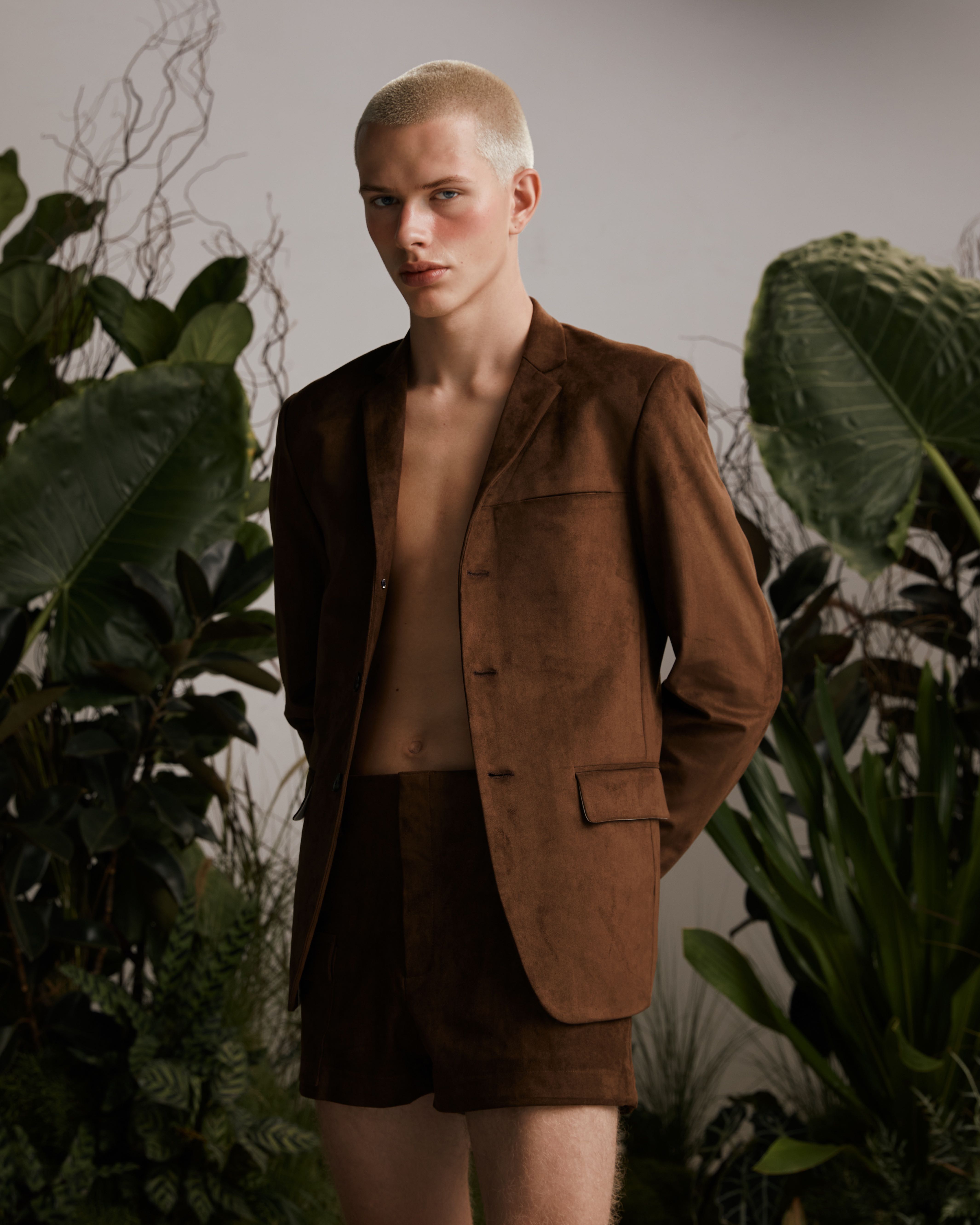 Deep Brown Leather Jacket