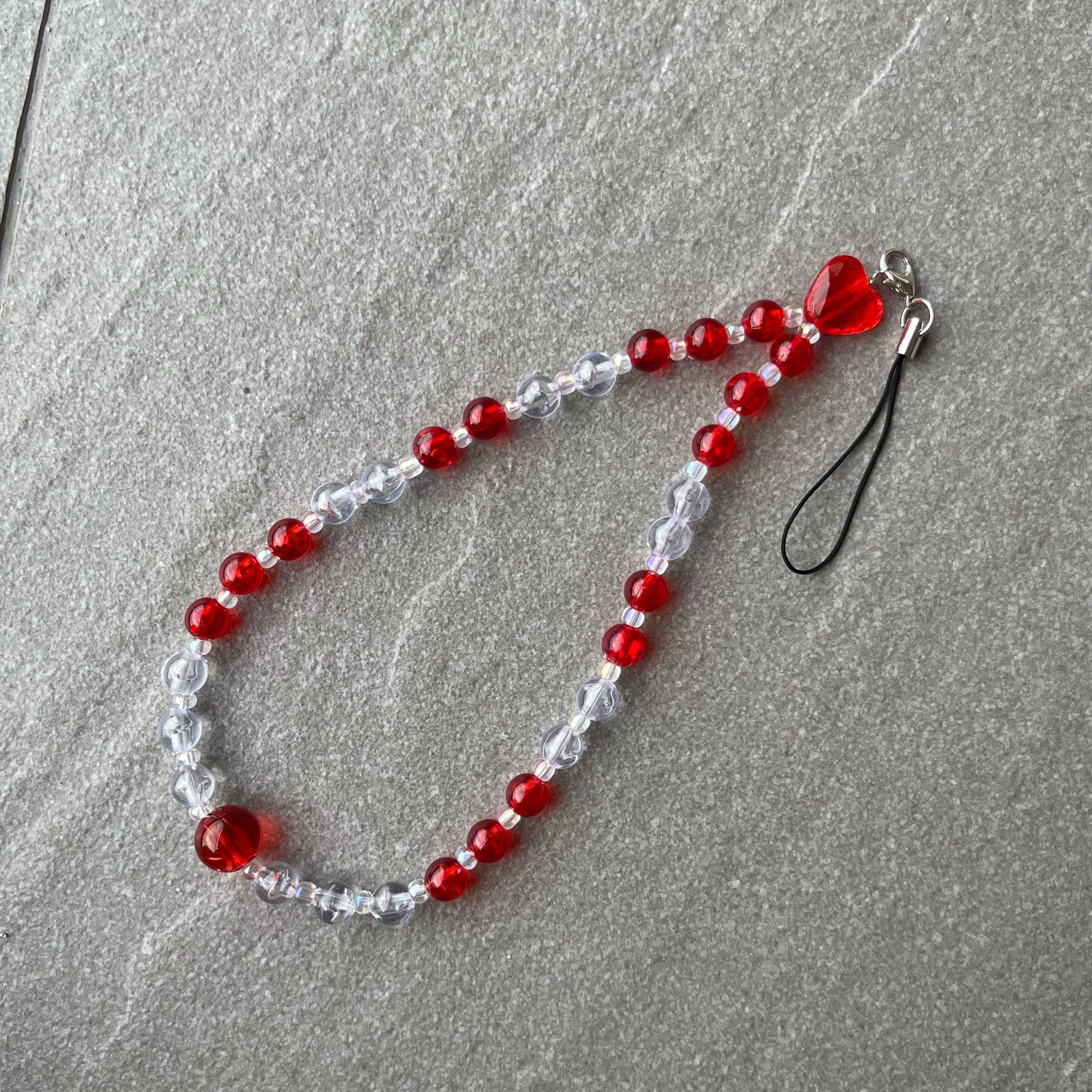 ☻︎ พร้อมส่ง ☻︎ (Ready to ship!) Red Blood 🩸Phone Strap