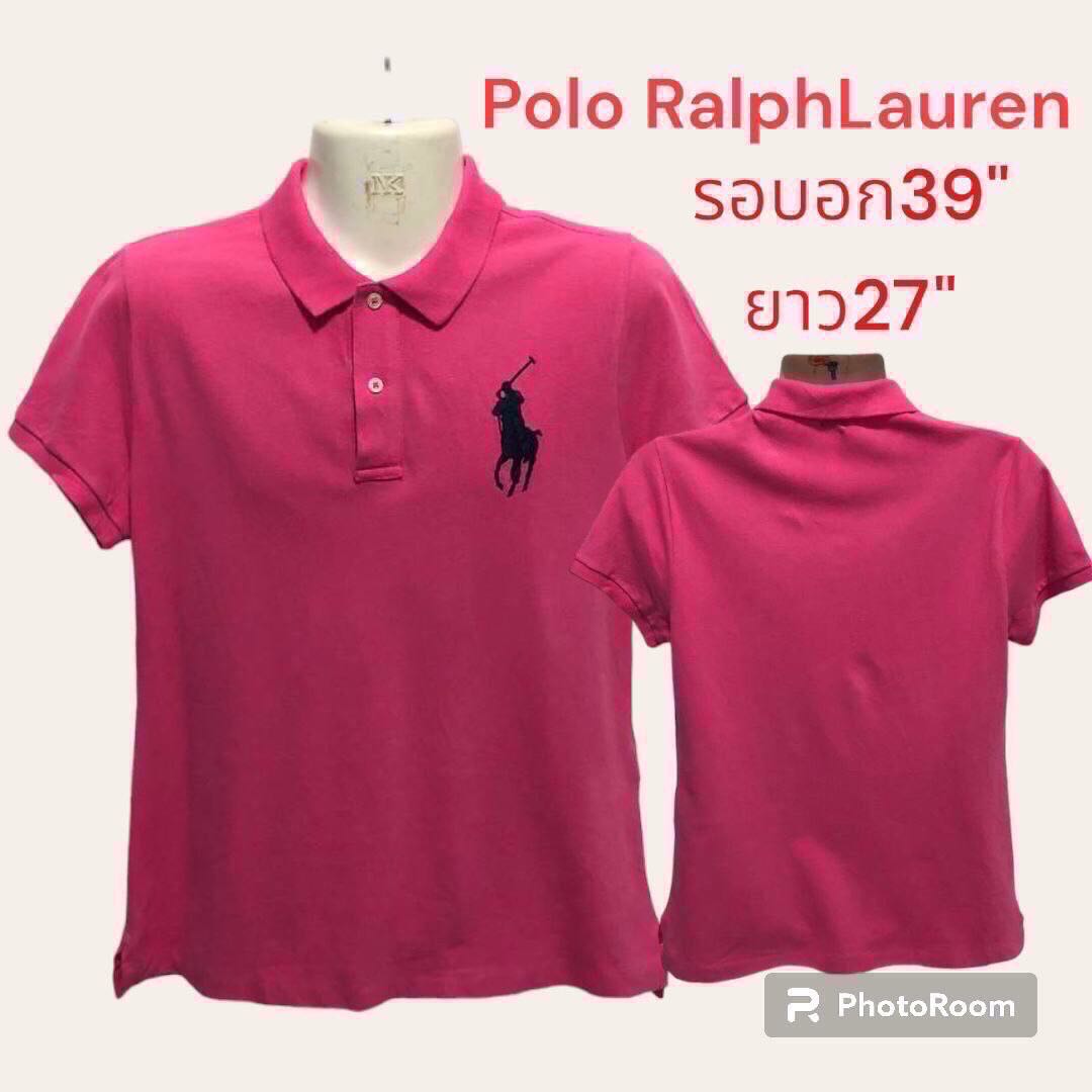 เสื้อยืดโปโลหญิง งานแบรนด์เนม งานนอกมือ2 