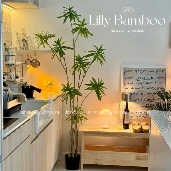 [พร้อมส่ง] Jnihouse : ต้นไม้ประดิษฐ์ Lily Bamboo (Tree)