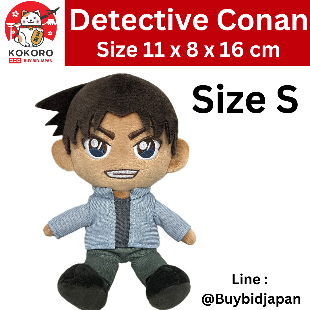 [PRE-ORDER] ตุ๊กตา ฮัตโตริ เฮย์จิ โคนัน เดอะมูฟวี่ Size S 16 cm จากโรงหนังญี่ปุ่น Detective Conan