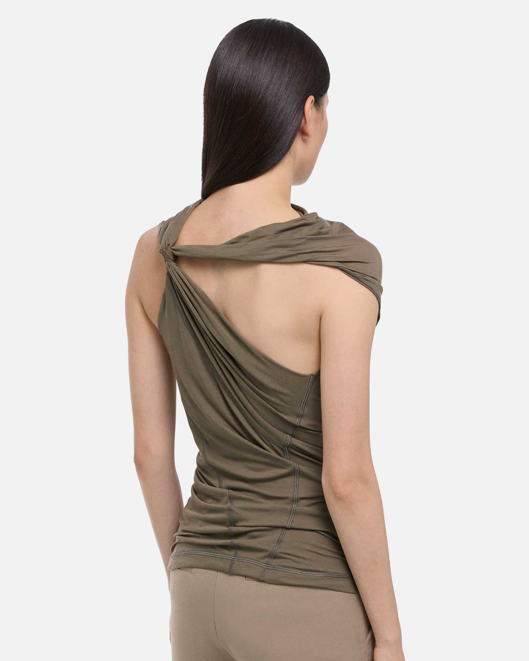 SALE Helmut Lang Sleeveless Wind Top - Olive