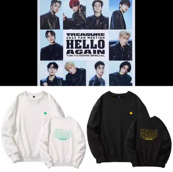 Pre-Order | เสื้อกันหนาว TREASURE : 2023FM HELLO AGAIN