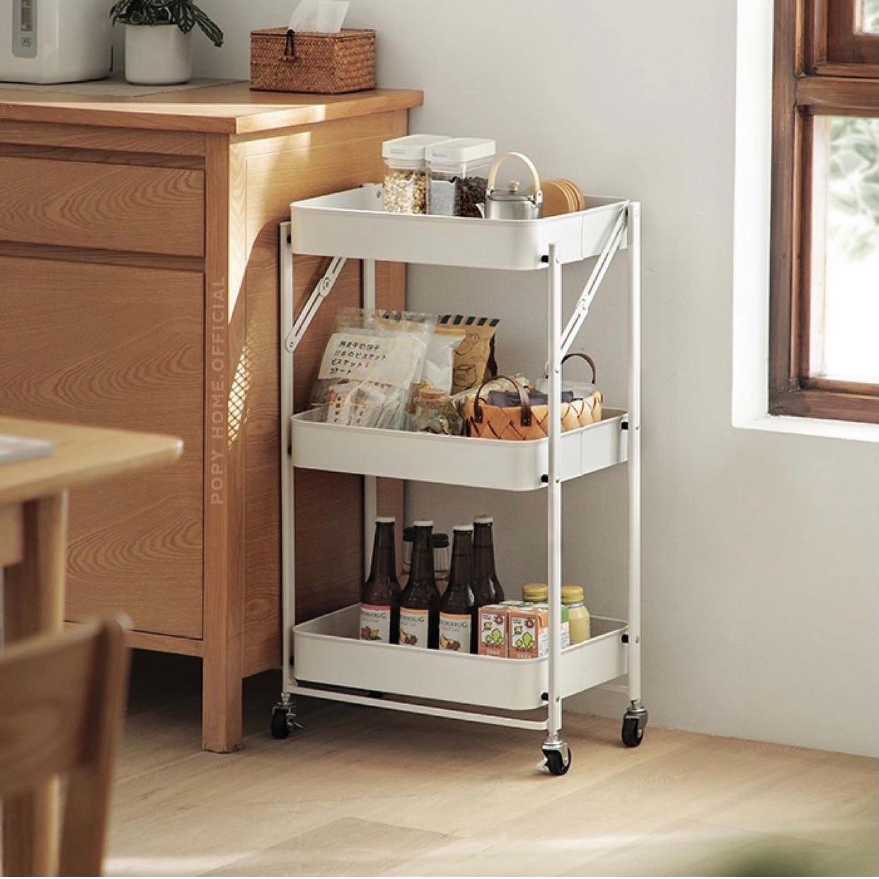 Minimal Folding Shelf