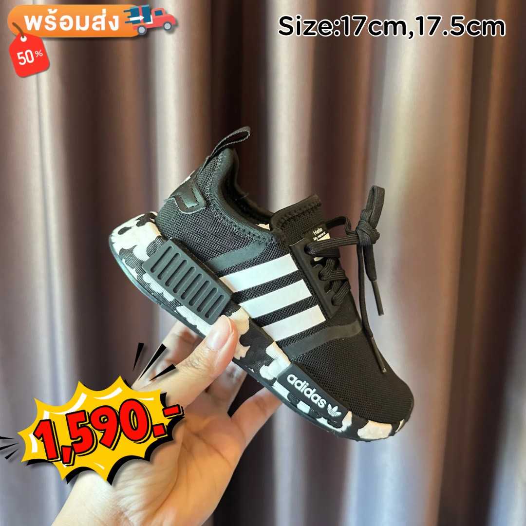 SALE 🔥พร้อมส่ง Adidas NMD 360 Black Shoes